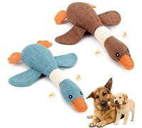 Robust Duck for Heavy Chewers, 2026 Indestructible Goose Plush with Reinforced Stitching, Durable Duck Chew Toy for Power Chewers, Tough Chew Companion for Small, Medium & Large Dogs (2 PCS-A)