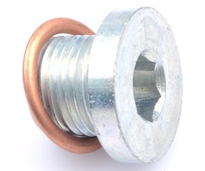 ROBUST Engine Oil Drain Plug for Citroen C4 C5 Fiat Scudo Ulysse Lancia Phedra Peugeot Expert 307 308 406 407 508 607 807 Volvo C30 S40 II S80 II V50 V70 Mk3 3M5Q 6730 AB 8653808 1250323