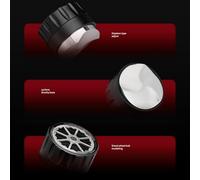 Robust Espresso Leveling Tool Made from Aluminum Alloy and Stainless Steel, Perfect for Achieving Uniform Coffee Grounds Distribution (51mm)