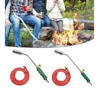 Robust Flamethrower for Culinary and Agricultural Tasks with One Touch Start and Industrial Strength Stainless Steel Tip for Consistent Results (Type 35)