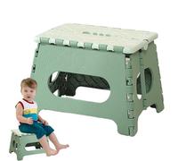 Robust Folding Steps, Foldable Escabeau in Marches, Folding Step Lase with Door, Compact Seat, Stool with Handle, for Spa, Sauna, Balcony, Patio