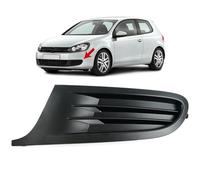 ROBUST Front Bumper Lower Side Grille Trim Vent Left Passenger Side for VW Golf Mk6 Hatchback Estate Convertible 5K0853665A 2009-2012