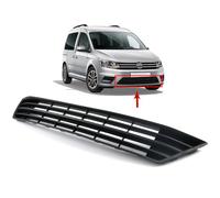 ROBUST Front Lower Bumper Grille Matt Black for Volkswagen Caddy Mk4 2K5853677 2015-2021