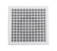 Robust Grille Air Outlet 100150, Suitable for Various Ventilation Needs, Effective Defense with Steel Mesh (100mm)