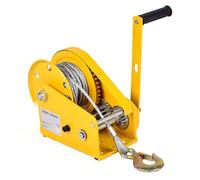 Robust Hand Winch2Way SelfLocking with Automatic Brake Compact Manual Winch for Boat Trailers & Truc Easy to Use & Control HeavyDuty Pulling Power