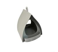 Robust Hanging Bird Feeder Using forPLA Construction for Sustained Outdoor Functionality in Residential Settings Throughout the Year (Gray)