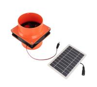 Robust High Power 5W 12V Solar Ventilation Fan Portable Accessories for Homes and Outdoor Daily Casual Use Solars Exhaust Fan