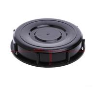 Robust IBC Tote Tank Cover Lid Cap 163mm + Washer Suitable for Different Container Brands (Black)