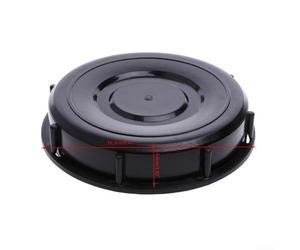 Robust IBC Tote Tank Cover Lid Cap 163mm + Washer Suitable for Different Container Brands (Black)