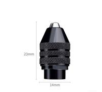 Robust Keyless Drill Chuck for Effortless Accessory Changes on Popular Rotary Tools Like Model 4000