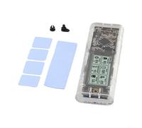 Robust M.2 NVME NGFF SSD Case Made with ABS+PC Material for Improved Heat Dissipation and 10Gbps Data Transfer Speed (NVME AC)