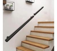 Robust Metal Handrail Round Tube Design for Secure Support Ideal for Indoor & Outdoor Stair Safety Durable and Stylish Safety Solution