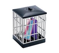 Robust Mobile Phone Block, Easy Carriage Mobile Phone Lock Up Boxes, Mobile Phones Jail Safe Lock-up Smartphone Stand Holder for Phone Classroom Home Table Office Storage Cypreason