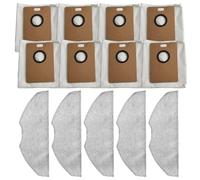 Robust Mop Cloth and Dust Bag Replacement Set for Tapo For RV30 MAX Plus, RV20 MAX Plus, Enhance Your Home Cleaning Experience