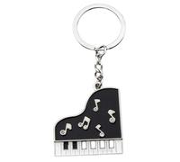 Robust Music Inspired Keyring with Alternative Shape for Those Who Value Individuality and Modern Trends