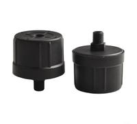 Robust Oil Free Plastic Muffler Air Filter Reliable Performance for Small Air Pumps and Piston For Compressors, Easy to Maintain (1/4)