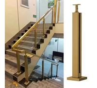 Robust Outdoor Stair Railing Colorful 95cm Posts for 10mm Panels Ideal for Large Terraces anBalconies End Posts for Safety anStyle