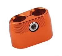 Robust Plastic Cable Guard Clip for Dual Sport Models Robust | Precise snug fit, secures driver cable effectively, compatible with EXCF and dual-sport versions(Orange)