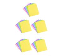 Robust Plastic for a4 Folders 25pcs Multi-Color Classification | 25 pack total, 5 vibrant colors, 5pcs per color, double inner pockets, for ideal for categorizing docs
