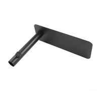 Robust Portable Flagpole Wheel Tire Base for Tailgating - Two-Piece Steel Design for Easy Storage - Black