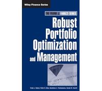 Frank J. Fabozzi – Robust Portfolio Optimization and Management