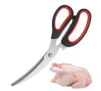 Robust Poultry | Multipurpose Utility Utensils, with Non-Slip Handle Dishwasher Safe Steel for Kitchen and Poultry | For Home Cutting Chicken Meat, Fish Bones and Fish Bones