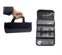 Robust PVC Fishing Lure Bag Featuring Transparent Mesh and Five Compartments for Methodical Storage of Various Fishing Accessories