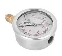 Robust, Radial Oil Filled Vacuum Pressure Meter for The Industry and Metallurgy, Clear Scale, Easy to Install, 68 Mm Diameter