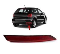 ROBUST Rear Bumper Reflector Stop Lamp Lens Red Right Driver Side for Volkswagen Polo Hatcback 6C0945106B 6C0-945-106B 2014-2017