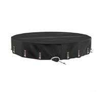 Robust Round For Pool Cover for Above Ground For Pools with Innovative Ratchet Solar Heating Solution for Maintaining Water Temperature (14 feet)