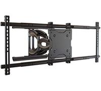 Robust RSA90 Aulating Mount for 70-90" TVs - Dual Scissor Arm Smooth Act Post-Inll Leveling Ideal for Lar Format Displays Maximize Viewing Experience