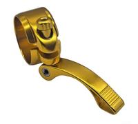 Robust Seatpost Clamp for Dahon Folding Bike, 33 9mm Fit, Quick Release Mechanism, Lightweight Design (Golden)