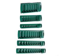 Robust Socket Organizer Box Designed for 1/4, 1/2, 3/8 Inch Drives Perfect for Professionals in Various Trades (long 6.35mm)