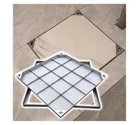 Robust Square Stainless Steel Manhole Cover for Outdoor Use Replacement for Sewage Treatment Plants (660 x 660 mm) - Heavy-Duty Access Cover
