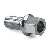 ROBUST Standart Wheel Nut Stud Bolt 17mm Hex M14x1.5 27mm for Audi A2 A3 A4 TT Seat Ibiza Leon Skoda Fabia Octavia Superb Volkswagen Arteon Caddy Golf Passat Polo Touran T-Roc 431601139A 8D0601139A