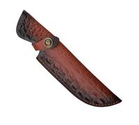 Robust Two Layer Leather Edged Cover for Outdoor Tools Easy Access Waistband Attachment 22cm Total Portable Cutter Storage