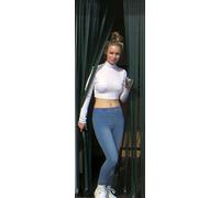 Robust Window Screen, Fly Protection, Strip Screen, Door Panel, All Dark Green (80 cm Wide), Complete with Self-Adhesive Hooks for UPVC Plastic Frames