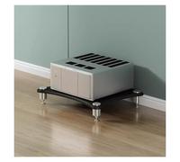 Robuster HiFi Audio Stand - Modern Stereo Rack for Living Room & Small Spaces Adjustable Media Tower Cabinet Ideal for HiFi Devices & Home Theater Systems