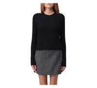 Robusto - female - PINKO - Round-neck Knitwear - Black - M - Knitwear M