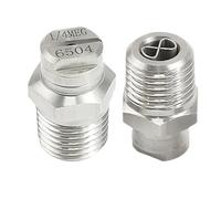 Robusts Steel Wide Angles Sprays Nozzle High Pressure Nozzle Sprays for Effective Surfaces Cleaning & Wide