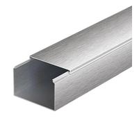 RobustWeg Cable Trunking,Speaker Wire Hider,Aluminium Cable Duct,Decorative Wire Hider,Cable Cover,Cable Management,Electrical Cable Management,Square,Paintable,Cable Management For Home Office