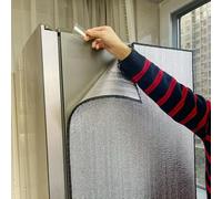 RobustWeg Insulated Freezer Cover,Universal Refrigerator Cover Energy-Saving,Insulation Blanket For Freezer And Cold Storage,Aluminium Foil Insulation Foil Sunshade Protector,for Indoor Outdoor