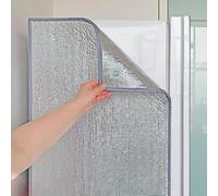 RobustWeg Insulated Freezer Cover,Universal Refrigerator Cover,Thermal Insulation Reflective Film,Insulation Blanket For Freezer And Cold Storage,Aluminium Foil,Protects Against Sun Rain