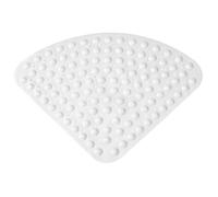 RobustWeg Quadrant Loofah Shower Mat With Drain,corner Shower Mat Bottom Of Shower,Anti-Slip Quadrant Bath Mat,Anti-Bacterial,Non Slip,massage,Quadrant Shape Shower Mats For Inside Shower.