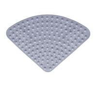 RobustWeg Quadrant Loofah Shower Mat With Drain,corner Shower Mat Bottom Of Shower,Anti-Slip Quadrant Bath Mat,Anti-Bacterial,Non Slip,massage,Quadrant Shape Shower Mats For Inside Shower.