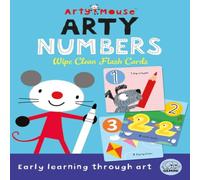 Robyn Gale Arty Mouse Arty Numbers Wipe Clean Flash Cards Cards Book Robyn Gale Multicolor