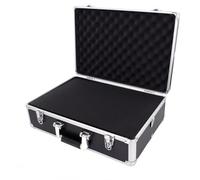 ROC Cases 0304 Flight Case Hard Protective Carrier Bag Case 475x325x170mm with Pick & Pluck Foam, Reinforced Corners & Carry Strap - Custom Hard Shell Storage for Equipment & Collectibles