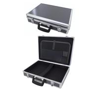ROC Cases 13450C Grey Laptop and Test Equipment Flight Travel Case L440xW320xH125mm With Storage Panel