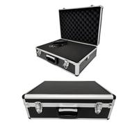 ROC Cases A501 Flight Case Hard Protective Camera & Tool Case 460×330×150mm with Pick & Pluck Foam, Reinforced Corners & Carry Strap - Custom Hard Shell Storage for Equipment & Collectibles