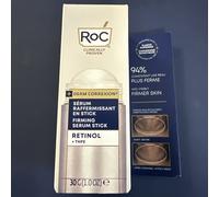 RoC Derm Correxion Firming Serum Stick - Lifts, Tightens & Smooths Fine Lines - 94% Visibly Firmer Skin - 30g